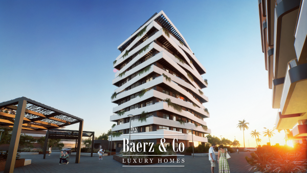 photo 24 Octavia – Contemporary Residences in Málaga - Boutique Urban Living with Sea Proximity - Iconic Frontline Duplex Penthouse with Panoramic Mediterranean Views - 4-Bedroom Signature Residence with Sauna, Wine Cellar & Cocktail Bar