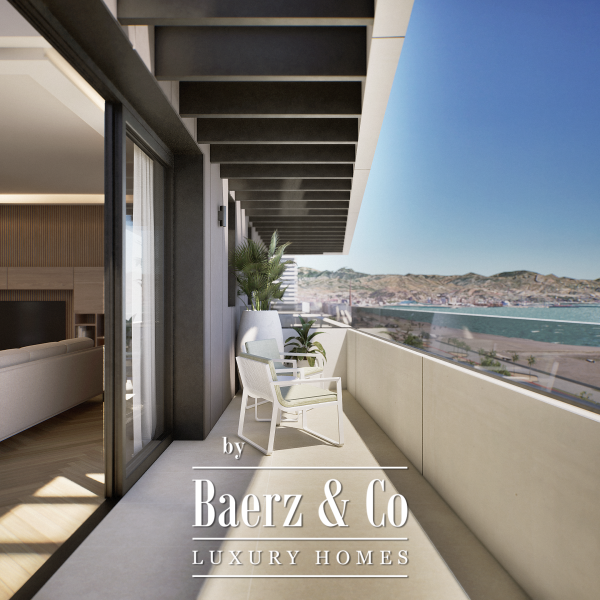 photo 15 Octavia – Contemporary Residences in Málaga - Boutique Urban Living with Sea Proximity - Iconic Frontline Duplex Penthouse with Panoramic Mediterranean Views - 4-Bedroom Signature Residence with Sauna, Wine Cellar & Cocktail Bar