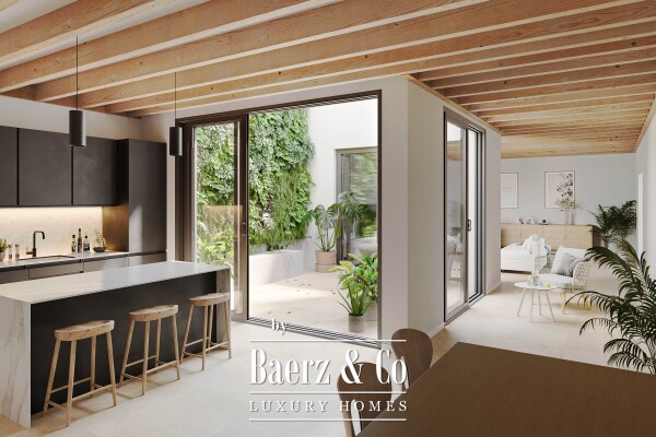 photo 6 UNIQUE – Boutique patio homes in Pedregalejo - Private urban living with interior courtyard concept - Architectural patio residence with private courtyard and rooftop living - 3-Bedroom home designed around light, space and outdoor living