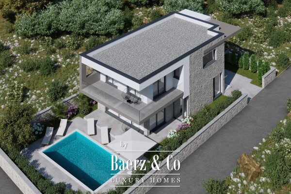 photo 6 Murter, newly built villa in the first row to the sea